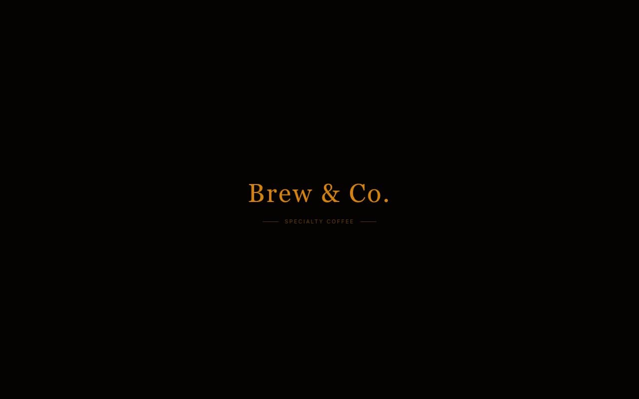 Brew & Co. website screenshot