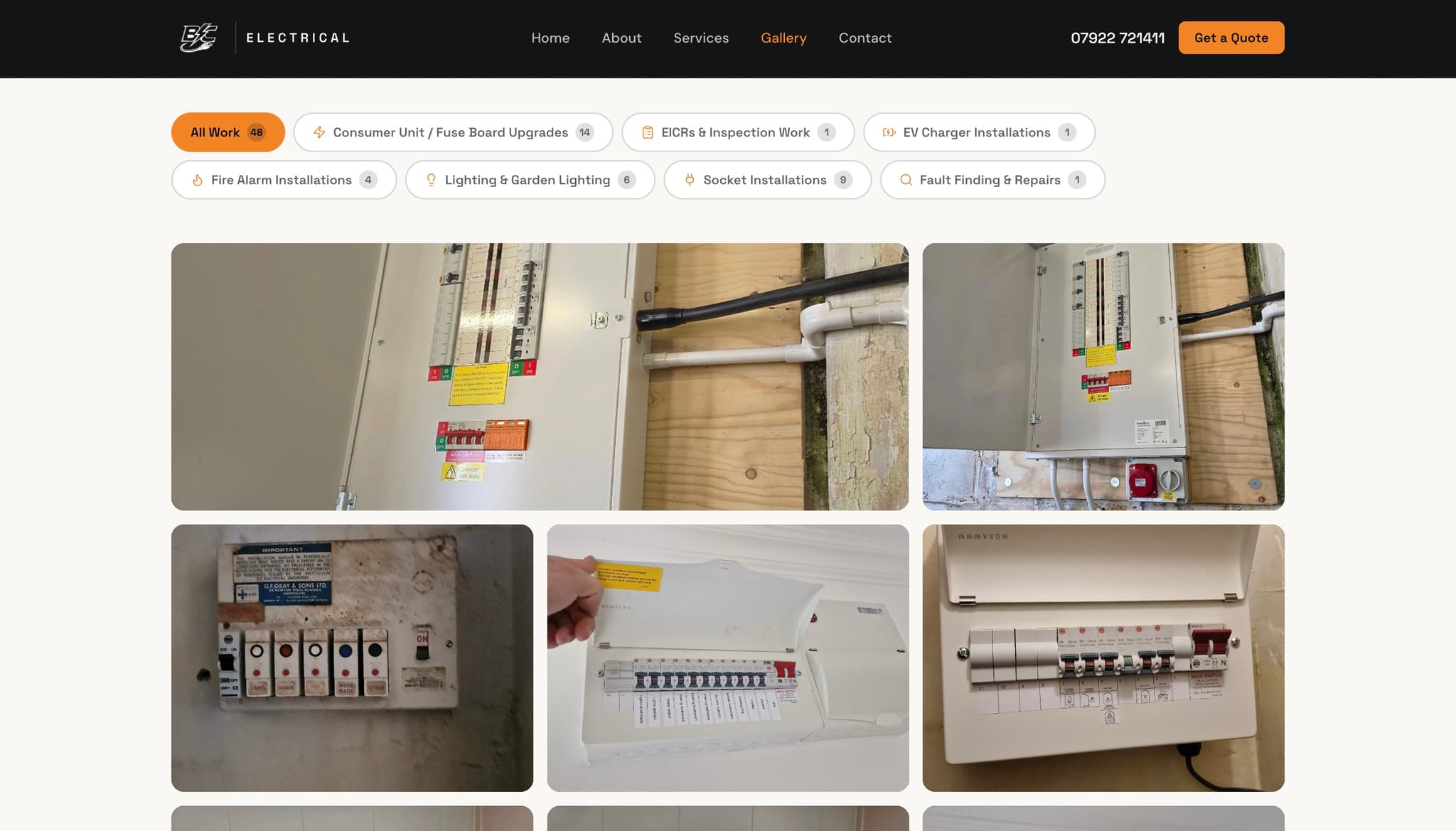 BC Electrical work gallery