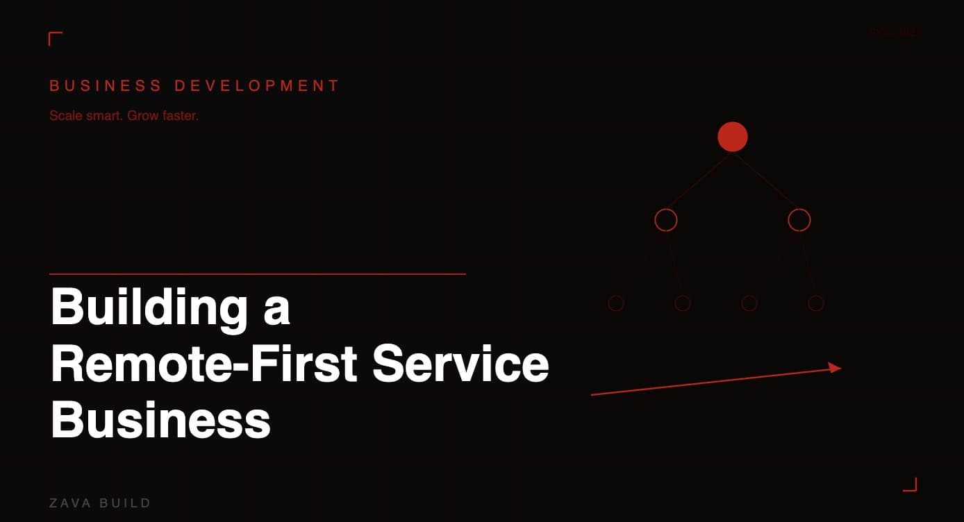 Building a Remote-First Service Business | Zava Build Middlesbrough
