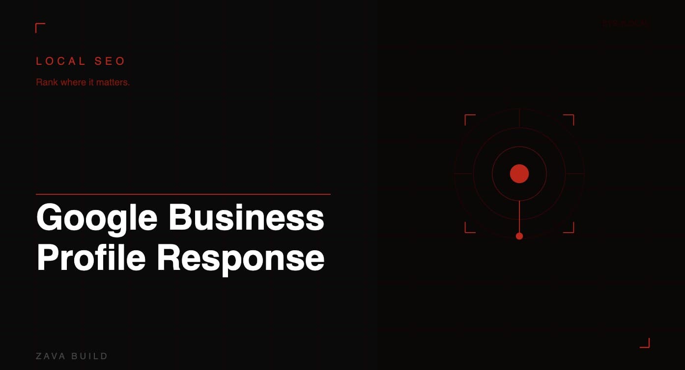 Google Business Profile Response | Zava Build Middlesbrough