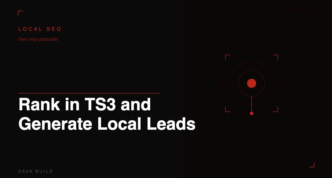 Local SEO for Businesses in Berwick Hills, Middlesbrough: Rank in TS3 and Generate Local Leads | Zava Build, Middlesbrough