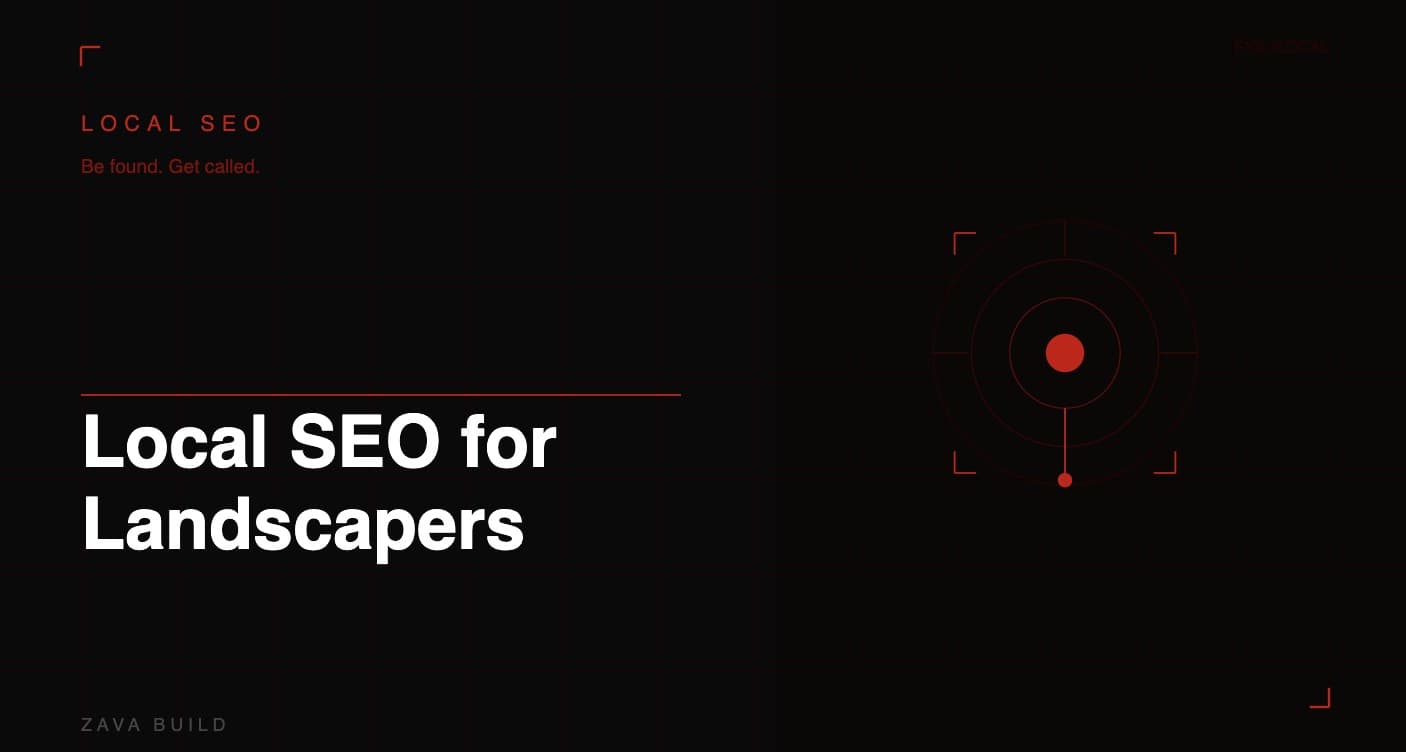 Local SEO for Landscapers | Zava Build Middlesbrough