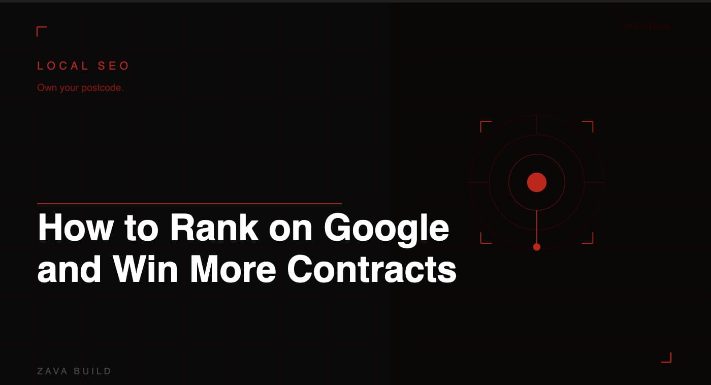 Local SEO for Middlesbrough Builders: How to Rank on Google and Win More Contracts | Zava Build Middlesbrough