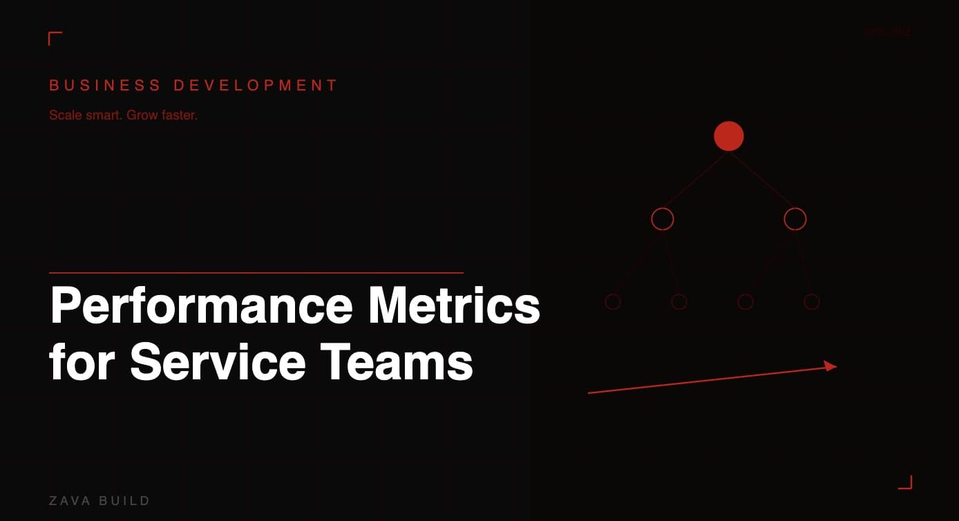 Performance Metrics for Service Teams | Zava Build Middlesbrough