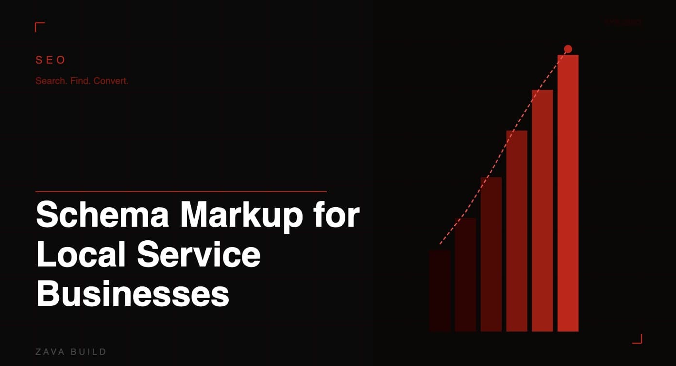 Schema Markup for Local Service Businesses | Zava Build Middlesbrough