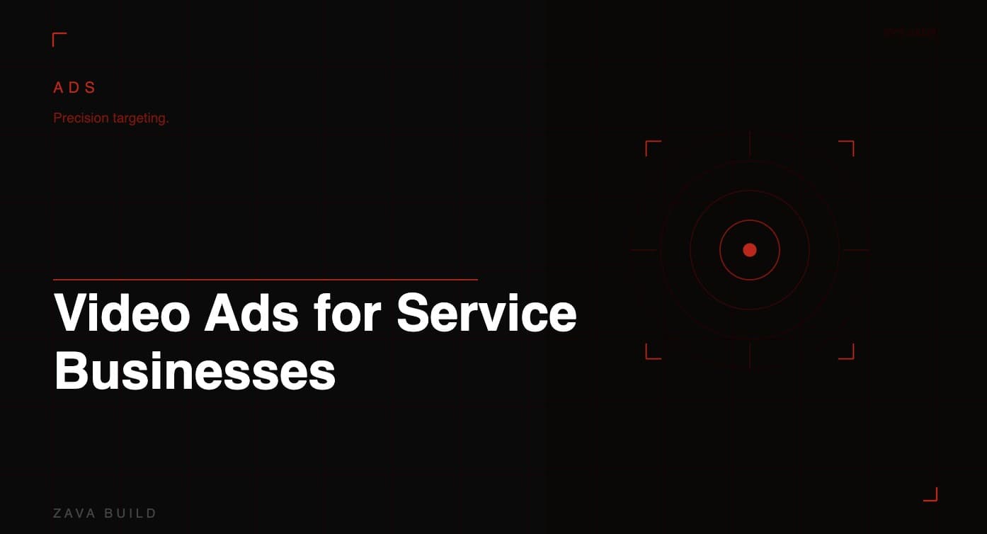 Video Ads for Service Businesses | Zava Build Middlesbrough