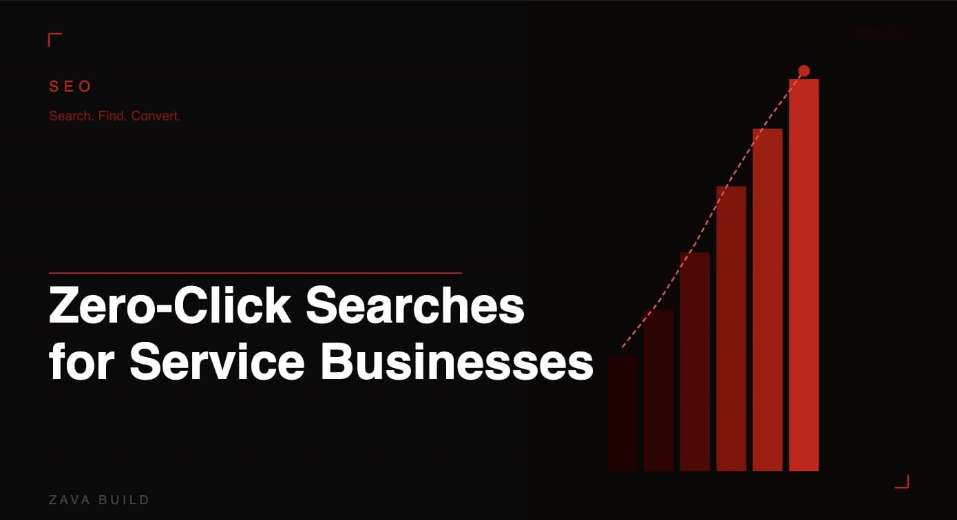 Zero-Click Searches for Service Businesses | Zava Build Middlesbrough